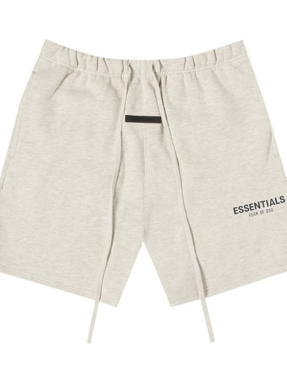 Essentials Men's Cream Drawstring Athletic Shorts